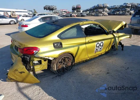 2018 BMW M4 from USA, damaged, VIN WBS4Y9C51JAA85802